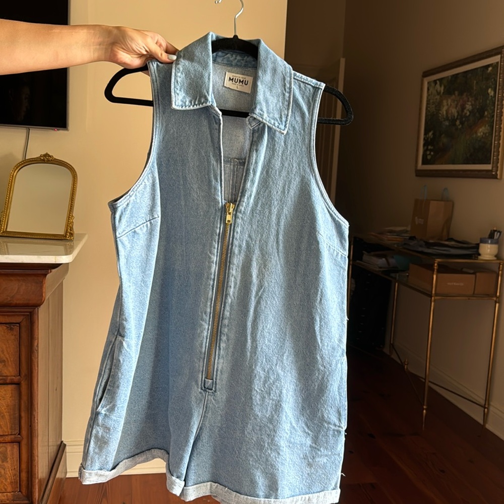 Show me your Mumu denim romper size large